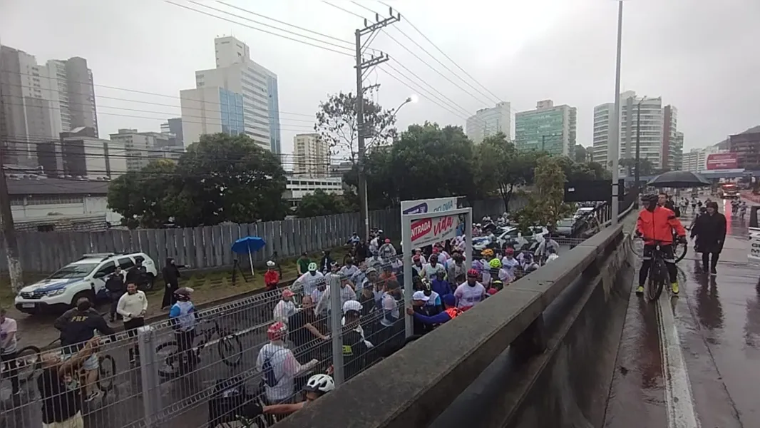 Ciclovia da Vida inaugurada com pedalaço