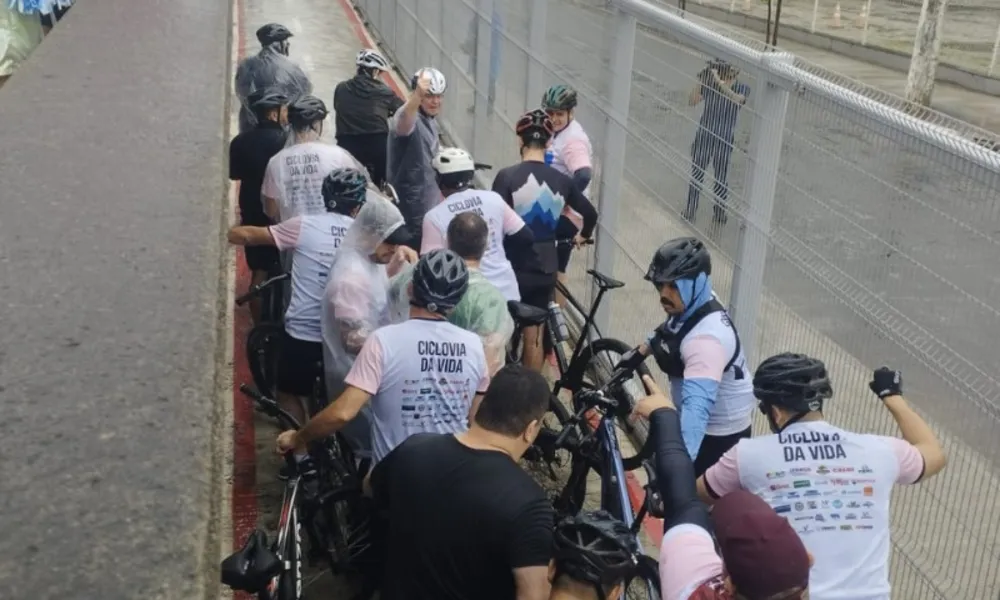 Veja fotos e vídeos da Ciclovia da Vida e as novas pistas da Terceira Ponte