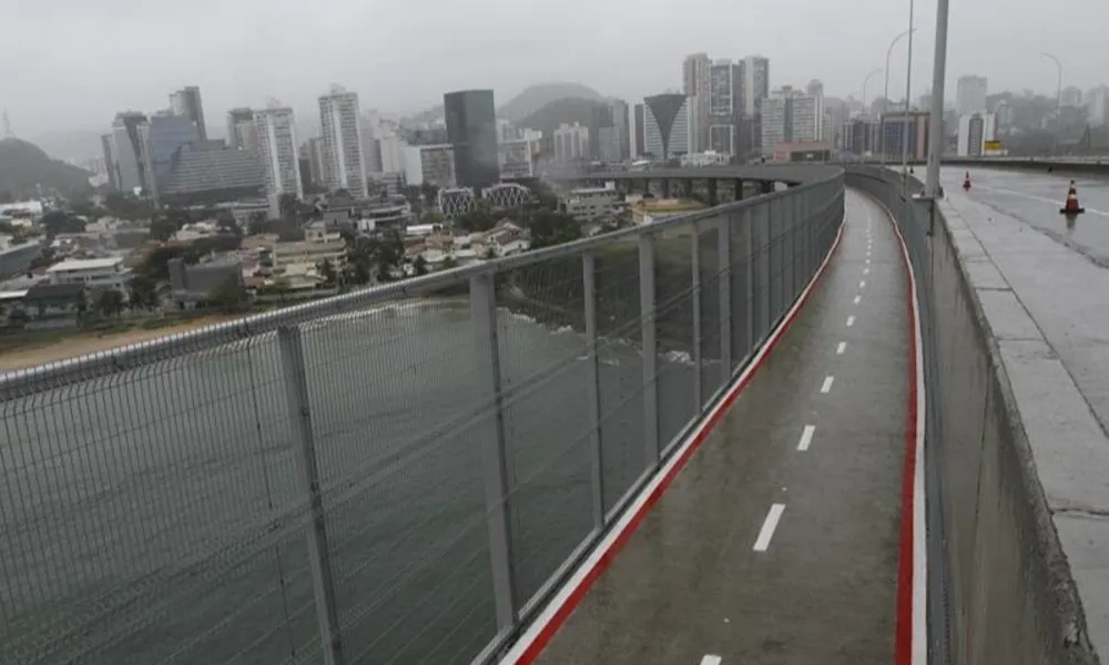 Veja fotos e vídeos da Ciclovia da Vida e as novas pistas da Terceira Ponte