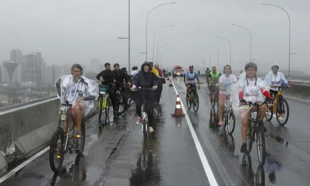 Veja fotos e vídeos da Ciclovia da Vida e as novas pistas da Terceira Ponte