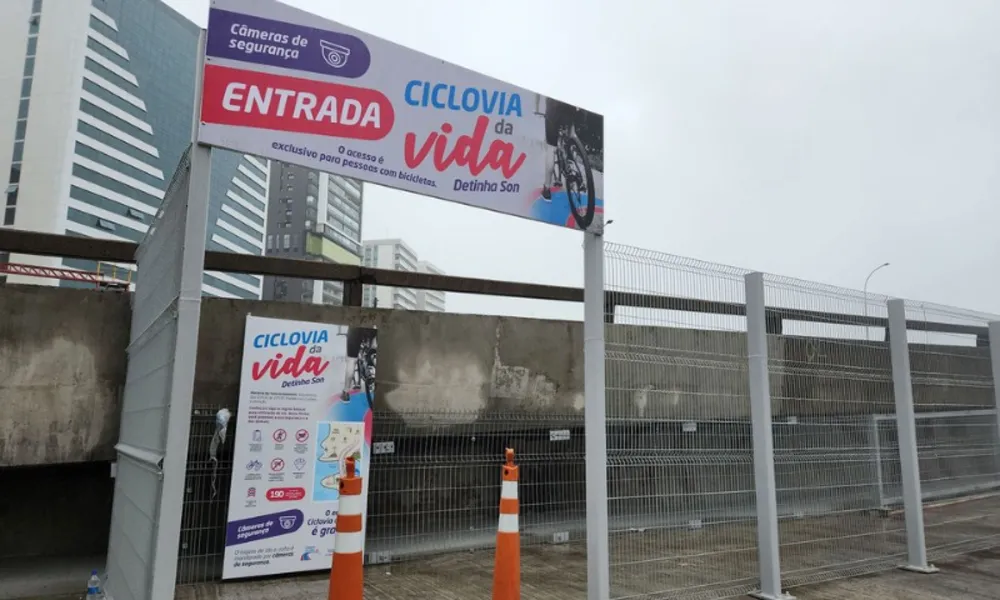 Veja fotos e vídeos da Ciclovia da Vida e as novas pistas da Terceira Ponte