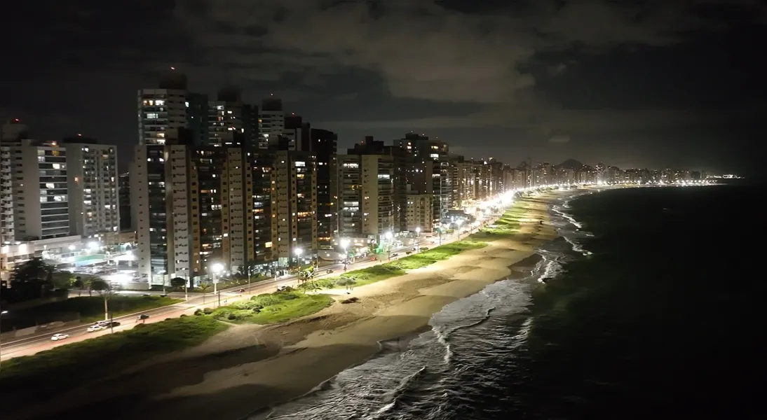 Vila Velha ganha iluminação inteligente