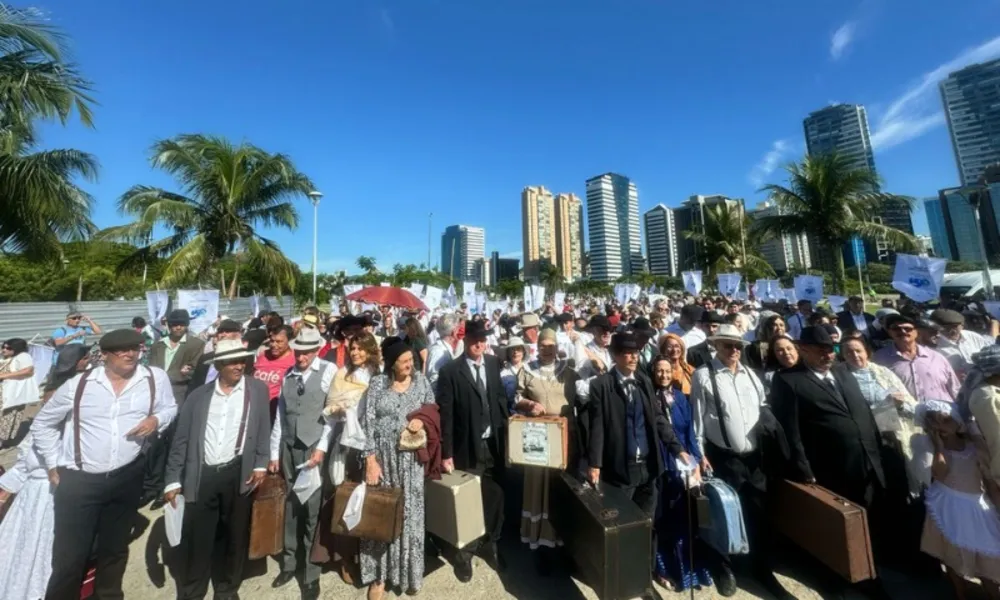 150 anos da Imigração Italiana: veja fotos e vídeos da celebração no ES