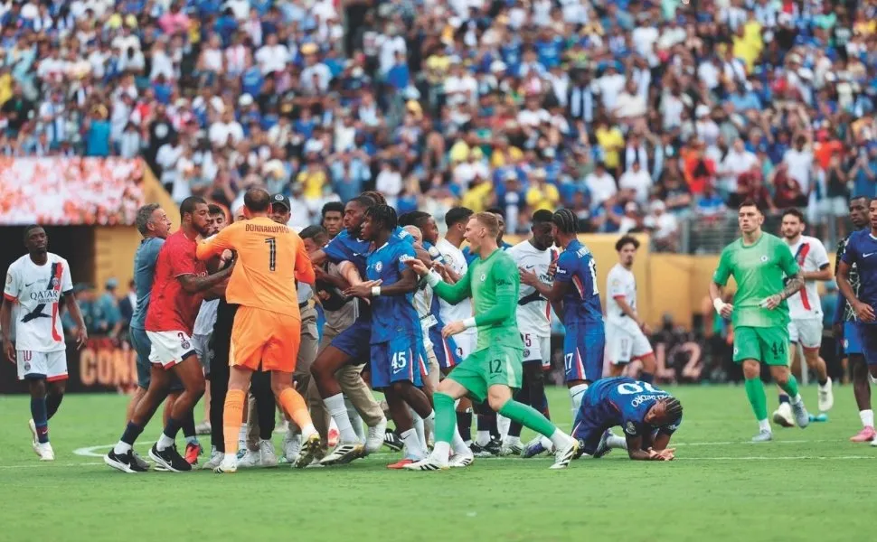 Imagem ilustrativa da imagem O mundo é azul: veja fotos da final da Copa do Mundo de Clubes