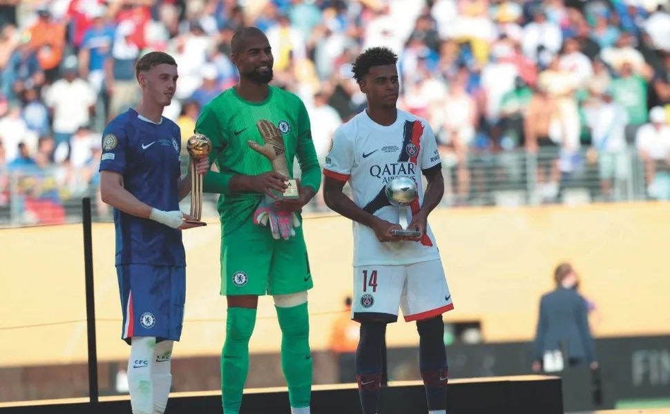 Imagem ilustrativa da imagem O mundo é azul: veja fotos da final da Copa do Mundo de Clubes