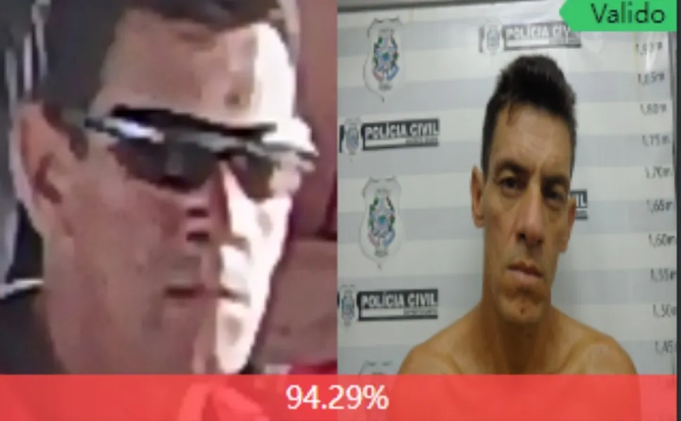 Reconhecimento facial prende 10 foragidos em um único dia na Grande Vitória