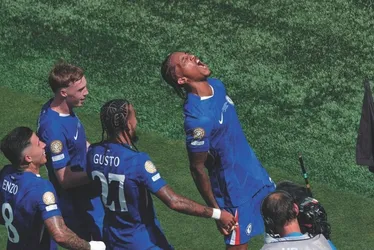Imagem ilustrativa da imagem O mundo é azul: veja fotos da final da Copa do Mundo de Clubes