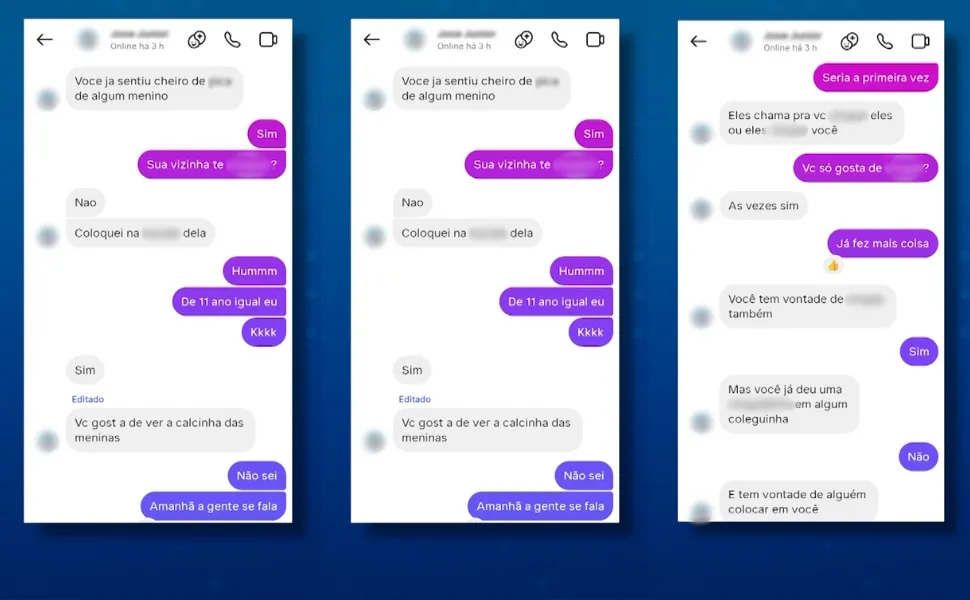 Pais descobrem mensagens em celular e denunciam vizinho por abuso em Vila Velha