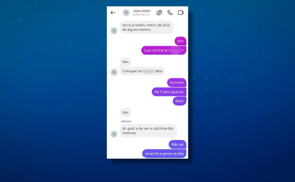 Pais descobrem mensagens em celular e denunciam vizinho por abuso em Vila Velha