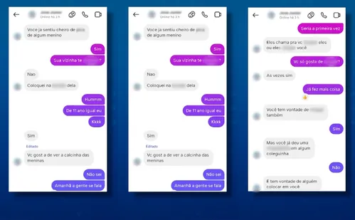 
          Imagem ilustrativa da imagem Pais descobrem mensagens em celular e denunciam vizinho por abuso em Vila Velha
          