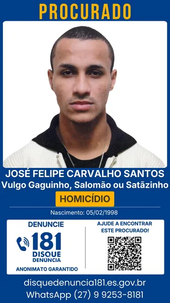 Sesp divulga lista de foragidos da Justiça na Grande Vitória