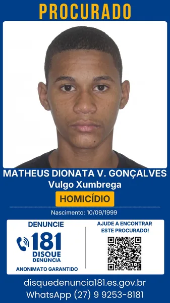 Sesp divulga lista de foragidos da Justiça na Grande Vitória