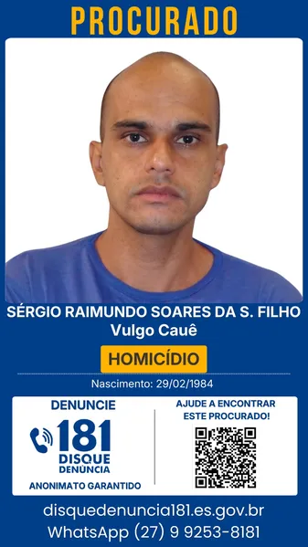 Sesp divulga lista de foragidos da Justiça na Grande Vitória