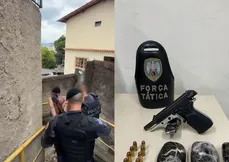 Prisão ocorreu durante um patrulhamento de uma equipe especializada em morros da Polícia Militar