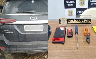 Imagem ilustrativa da imagem Seis suspeitos de integrarem 'Gangue da Hilux' são presos durante operação