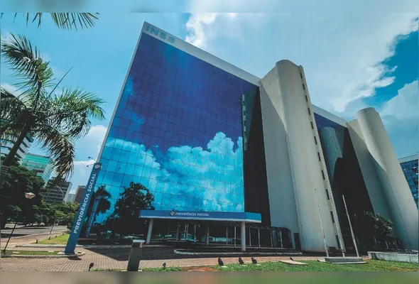 Prédio do INSS, que terá reforço de profissionais de nível superior, com salários iniciais que chegam a R$ 9 mil