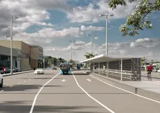 Como vai ficar a nova Avenida Lindenberg:  seis estações serão instaladas na primeira etapa – que vai do Terminal de Jardim América, em Cariacica, até o bairro Glória, em Vila Velha