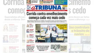 Imagem ilustrativa da imagem Confira os destaques do jornal A Tribuna deste domingo (18)