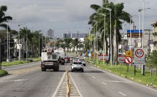 Imagem ilustrativa da imagem Corredor de ônibus vai ligar o Terminal de Laranjeiras ao novo viaduto de Carapina