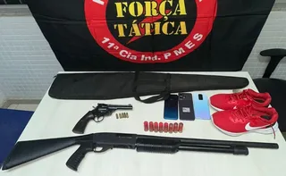 Imagem ilustrativa da imagem Dois suspeitos de roubo na Região Serrana do ES são presos em Viana