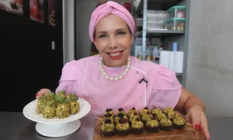 Imagem ilustrativa da imagem Brigadeiro de Pistache: aprenda a fazer em casa o doce da moda