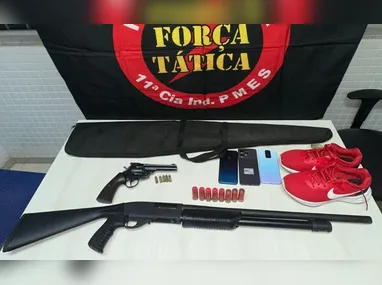 Homem é preso em Cariacica com grande quantidade de drogas e uma arma de fogo