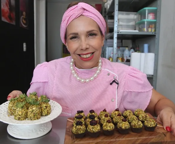Imagem ilustrativa da imagem Brigadeiro de Pistache: aprenda a fazer em casa o doce da moda