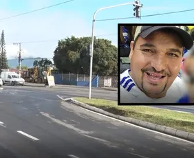Imagem ilustrativa da imagem Motociclista de app morre e passageira fica ferida em acidente na Serra