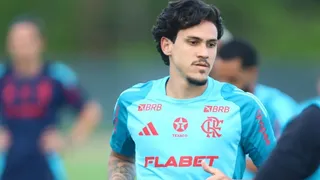 Imagem ilustrativa da imagem Pedro não é relacionado de novo e fica fora do Flamengo contra o Santos