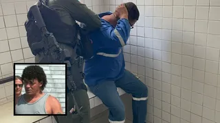 Imagem ilustrativa da imagem Procurado há 7 meses, Toninho Pavão é preso enquanto trabalhava na Serra