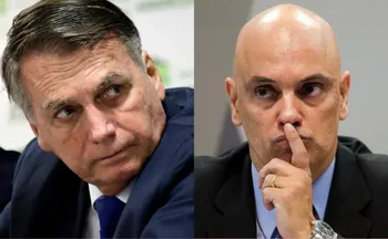 Imagem ilustrativa da imagem Moraes autoriza que Bolsonaro preste depoimento sobre arma apreendida