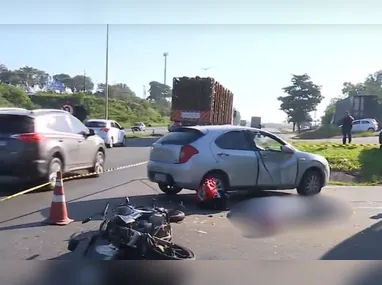 Imagem ilustrativa da imagem Acidente mata técnica de enfermagem na Rodovia do Contorno em Cariacica
