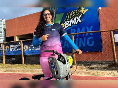 Imagem ilustrativa da imagem Capixaba Maria Neves conquista o vice-campeonato no Brasileiro de BMX Racing