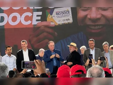 Presidente Lula esteve em Linhares para evento sobre avanços do Novo Acordo Rio Doce