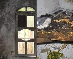 Imagem ilustrativa da imagem Filho ateia fogo em colchão durante briga com a mãe na Serra