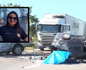 Imagem ilustrativa da imagem Policial penal morre e militar fica ferido em acidente na BR-101 no ES