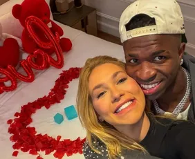 Imagem ilustrativa da imagem Vini Jr. pede Virginia em namoro e casal compartilha primeiras fotos juntos