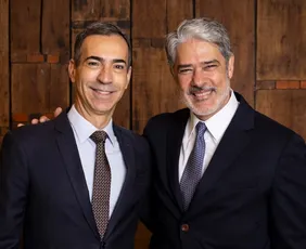 Imagem ilustrativa da imagem William Bonner deixa o Jornal Nacional e César Tralli assumirá lugar na bancada