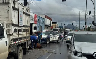Imagem ilustrativa da imagem Acidente envolvendo cavalo e carro complica trânsito em Vila Velha