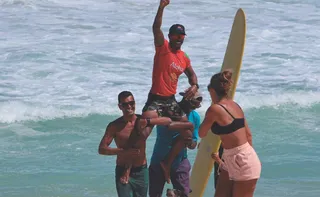 Imagem ilustrativa da imagem Alexandre Escobar mira título nacional de surfe