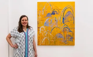 Imagem ilustrativa da imagem Artista Maria Andrade apresenta exposição "Antes, porvir" em Vitória