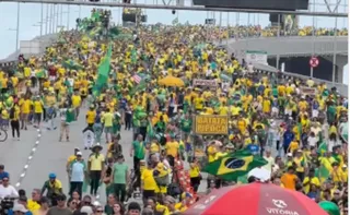 Imagem ilustrativa da imagem Ato Bolsonarista interdita trânsito e ocupa Terceira Ponte neste 7 de setembro