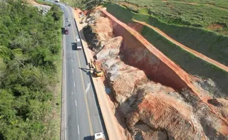 Imagem ilustrativa da imagem BR-101 terá trecho interditado para corte de rochas a partir desta terça-feira