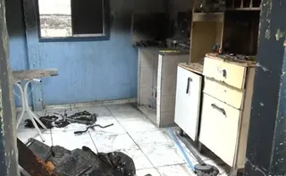 Imagem ilustrativa da imagem Briga de família acaba em casa incendiada e suspeito preso em Vitória