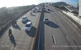 Imagem ilustrativa da imagem Câmeras da Terceira Ponte voltam a funcionar; veja como acessar imagens