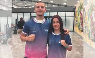 Imagem ilustrativa da imagem Capixabas em torneio de Karatê em Joinville
