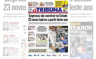 Imagem ilustrativa da imagem Confira os destaques do jornal A Tribuna deste domingo