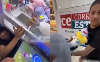 Imagem ilustrativa da imagem Jovem é preso após postar vídeo furtando pelúcias de máquina em shopping no ES