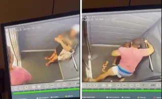 Imagem ilustrativa da imagem Mulher espancada por Igor Cabral em elevador diz que ele queria matá-la