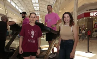 Imagem ilustrativa da imagem Ultramaratonista faz 6 horas de corrida para apoiar pacientes com câncer em Vitória